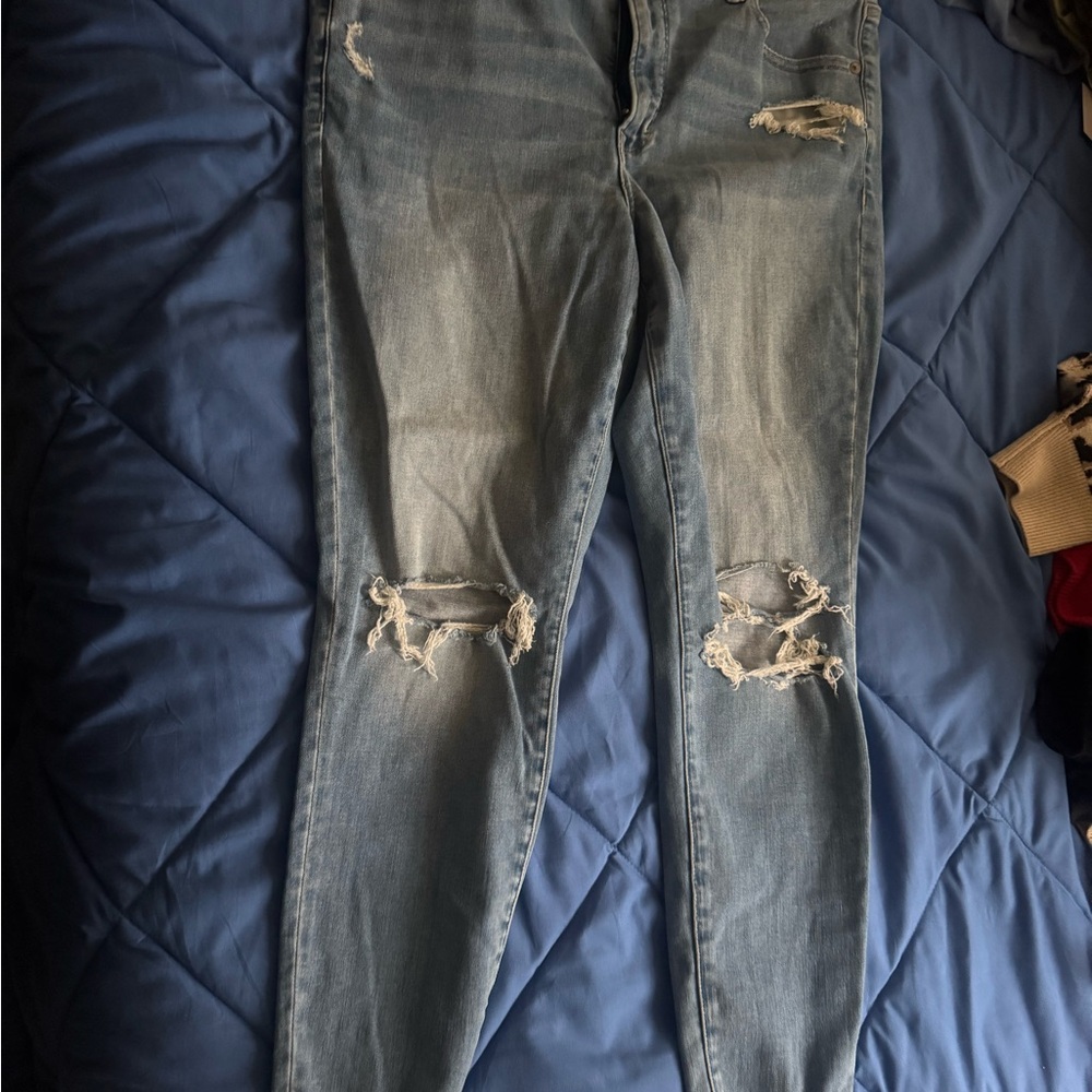 American Eagle Outfitters Light Blue Denim